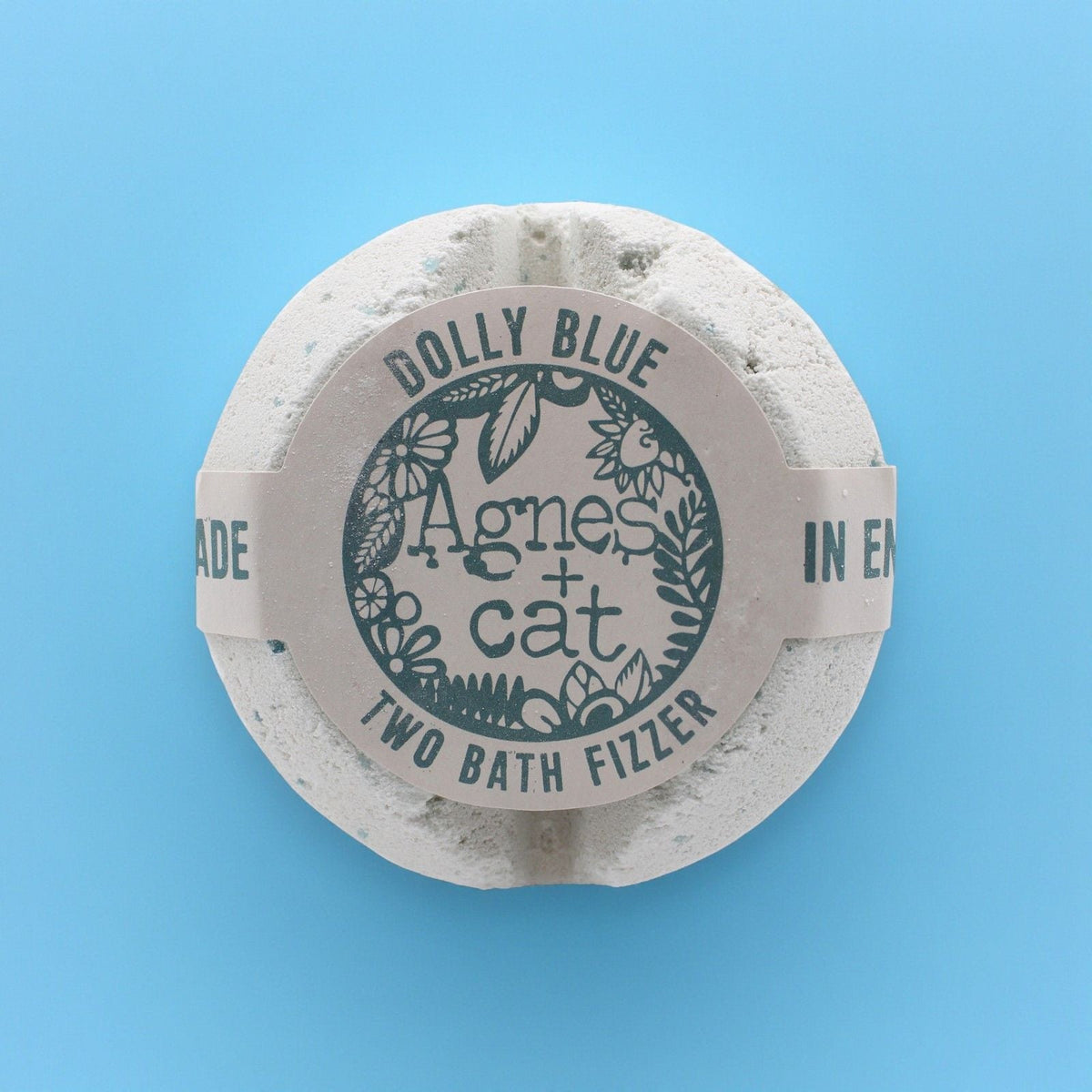 Agnes + Cat Bath Fizzer - Dolly Blue