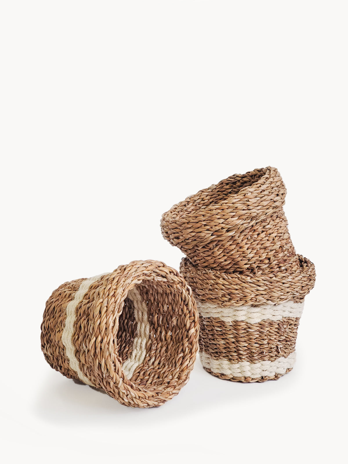 Savar Nesting Plant Basket, Set of 3