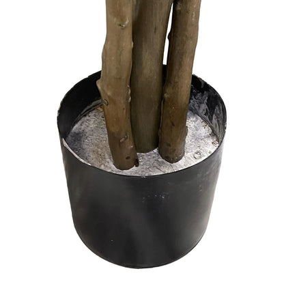 180cm Fire Retardant Lychee Ball Tree with 3774 Leaves and Natural Trunk - Premium Quality
