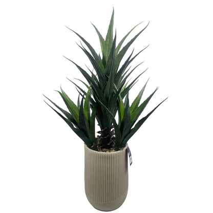 110cm Artificial Agave Tropical Display in Pot Artificial - Premium Quality