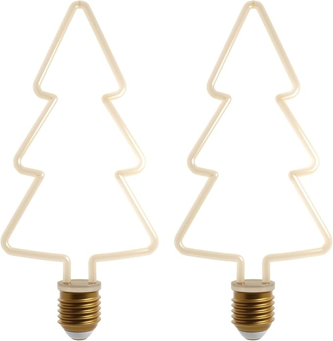 LED Christmas Bulb Set, Warm White E27