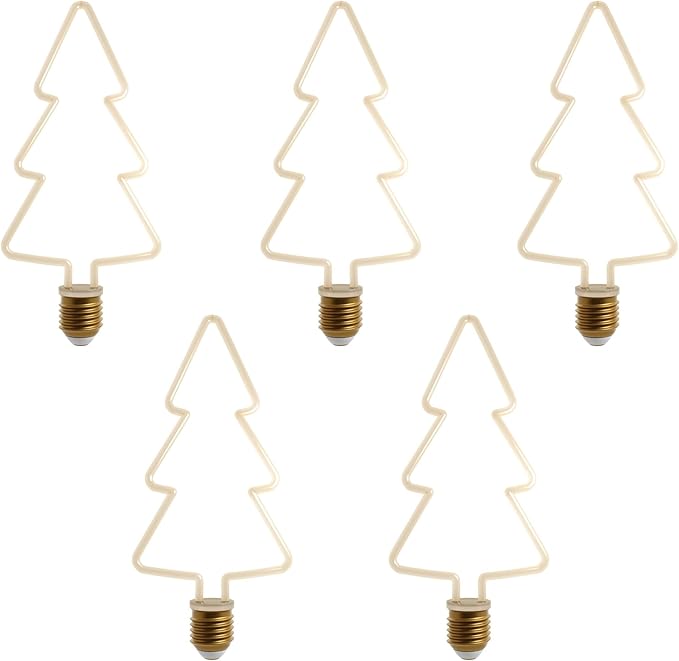 LED Christmas Bulb Set, Warm White E27