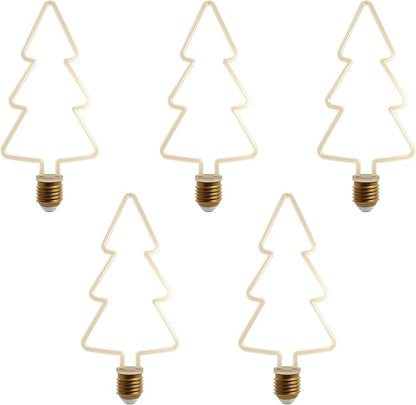 LED Christmas Bulb Set, Warm White E27