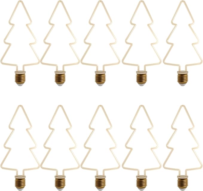 LED Christmas Bulb Set, Warm White E27