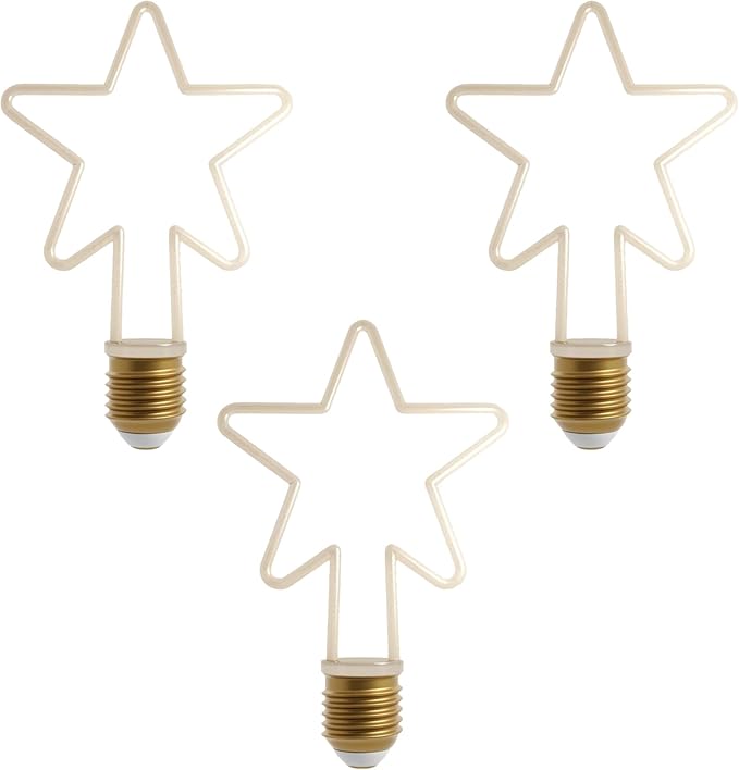 LED Christmas Bulb Set, Warm White E27