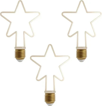 LED Christmas Bulb Set, Warm White E27