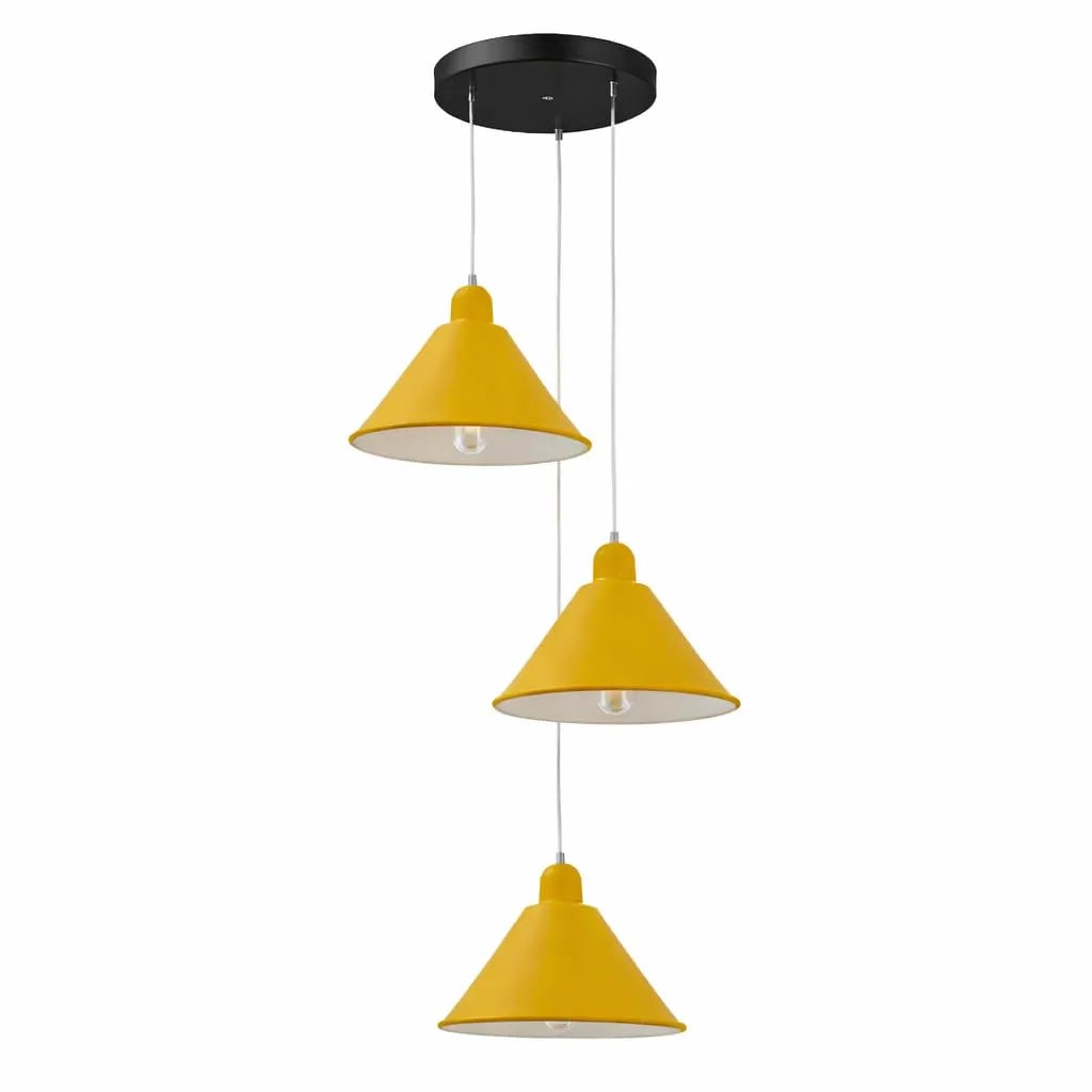 3 Drop Pendant Cluster Light Fitting ~6735-2