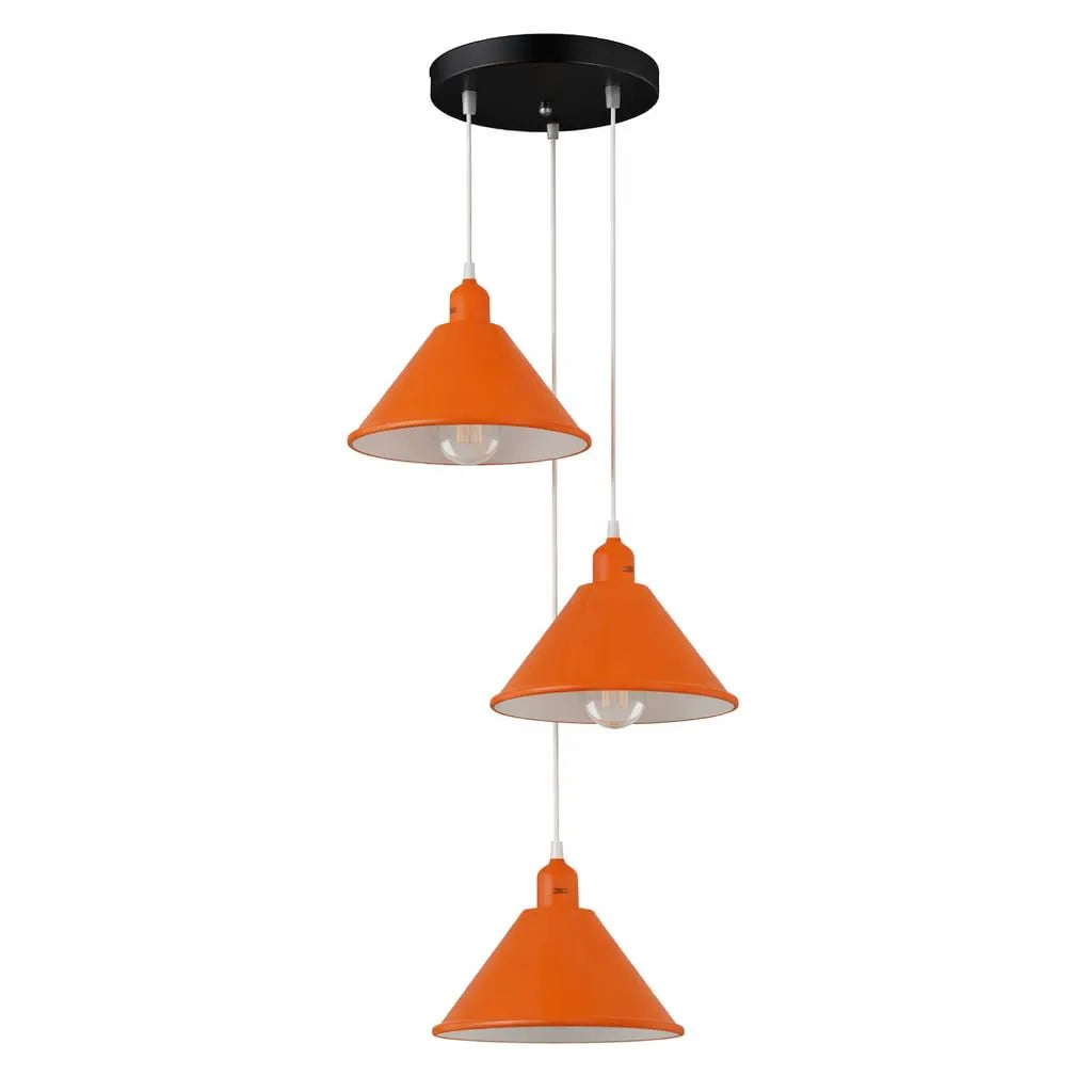 3 Drop Pendant Cluster Light Fitting ~6735-5