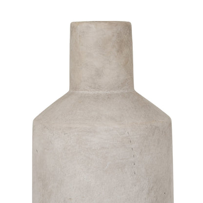 Darcy Sutra Vase - Antique White Stoneware Decorative Vase