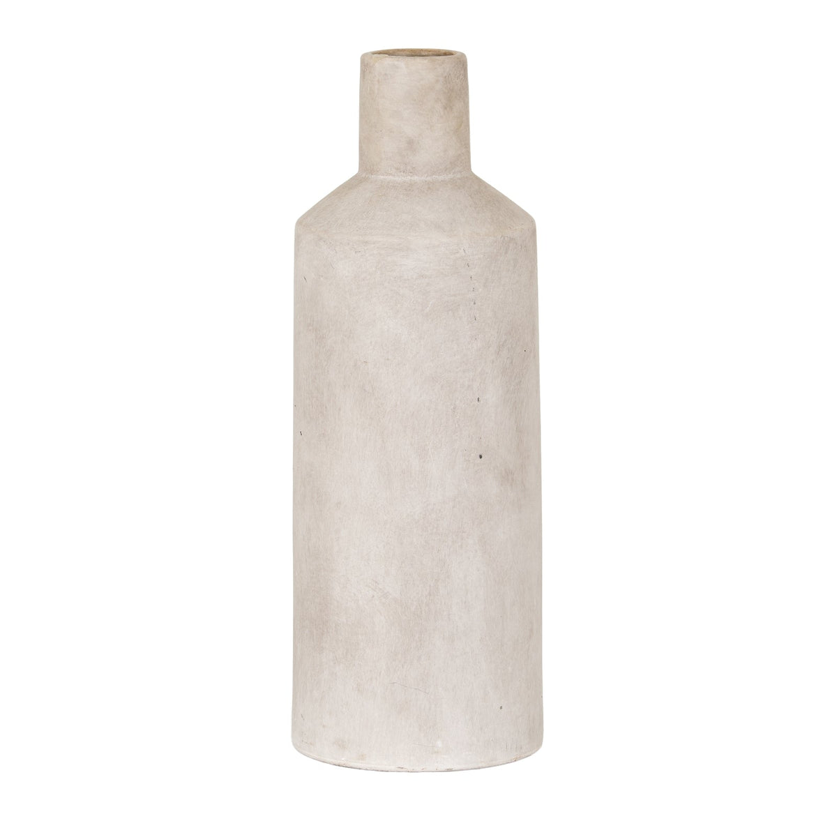 Darcy Sutra Vase - Antique White Stoneware Decorative Vase