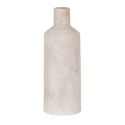 Darcy Sutra Vase - Antique White Stoneware Decorative Vase