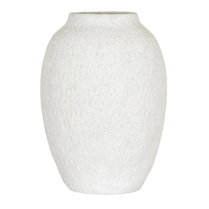 Ashen Large Tall Vase - Grey Ceramic Decorative Vase