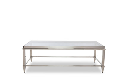 18inches Steel and Glass Coffee Table