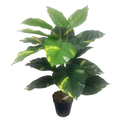 Leaf Design UK Realistic Large Artificial Foliage Plant with Pot 60cm