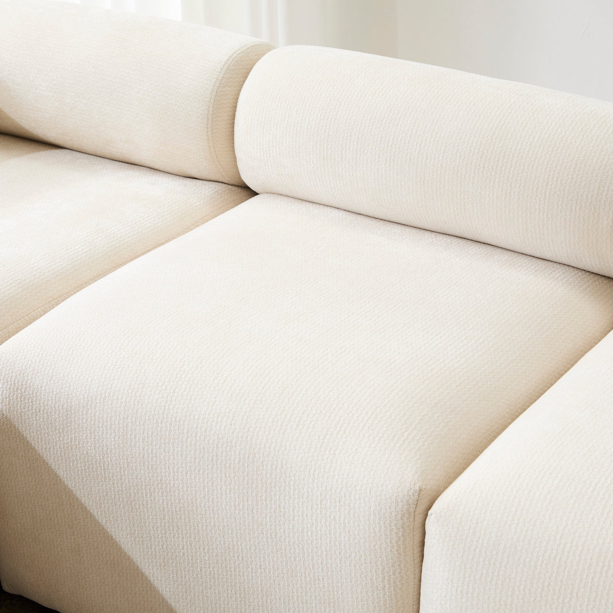 Evelyn Modular Chenille Sectional Sofa, 78- to 114-Inch Configurations