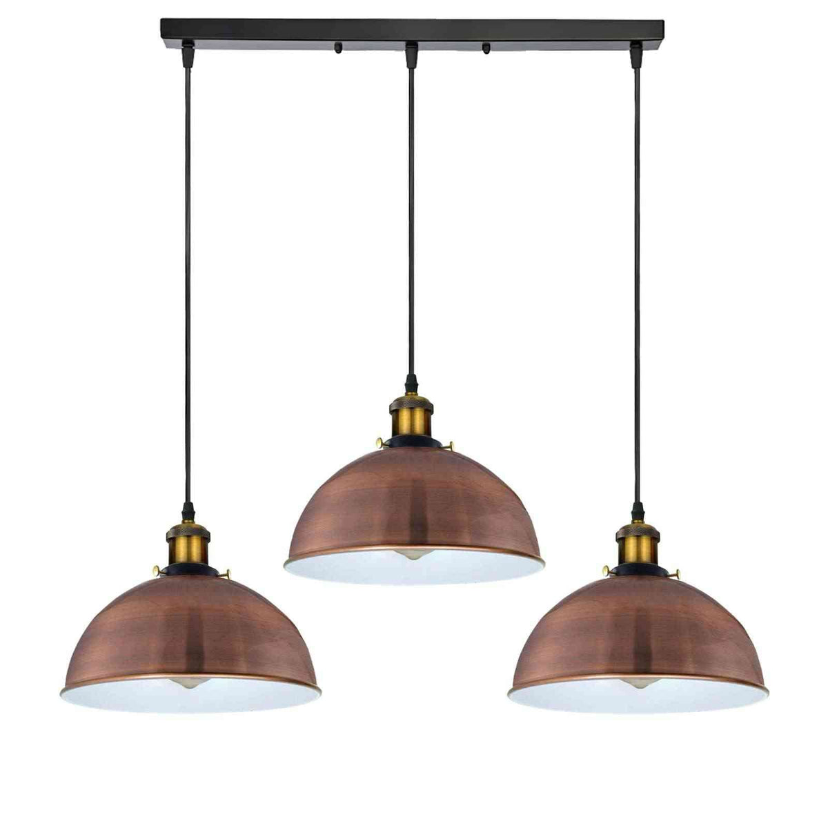 3 Way Linear Bar Pendant Metal Easy Fit Dimmable ~6796-6