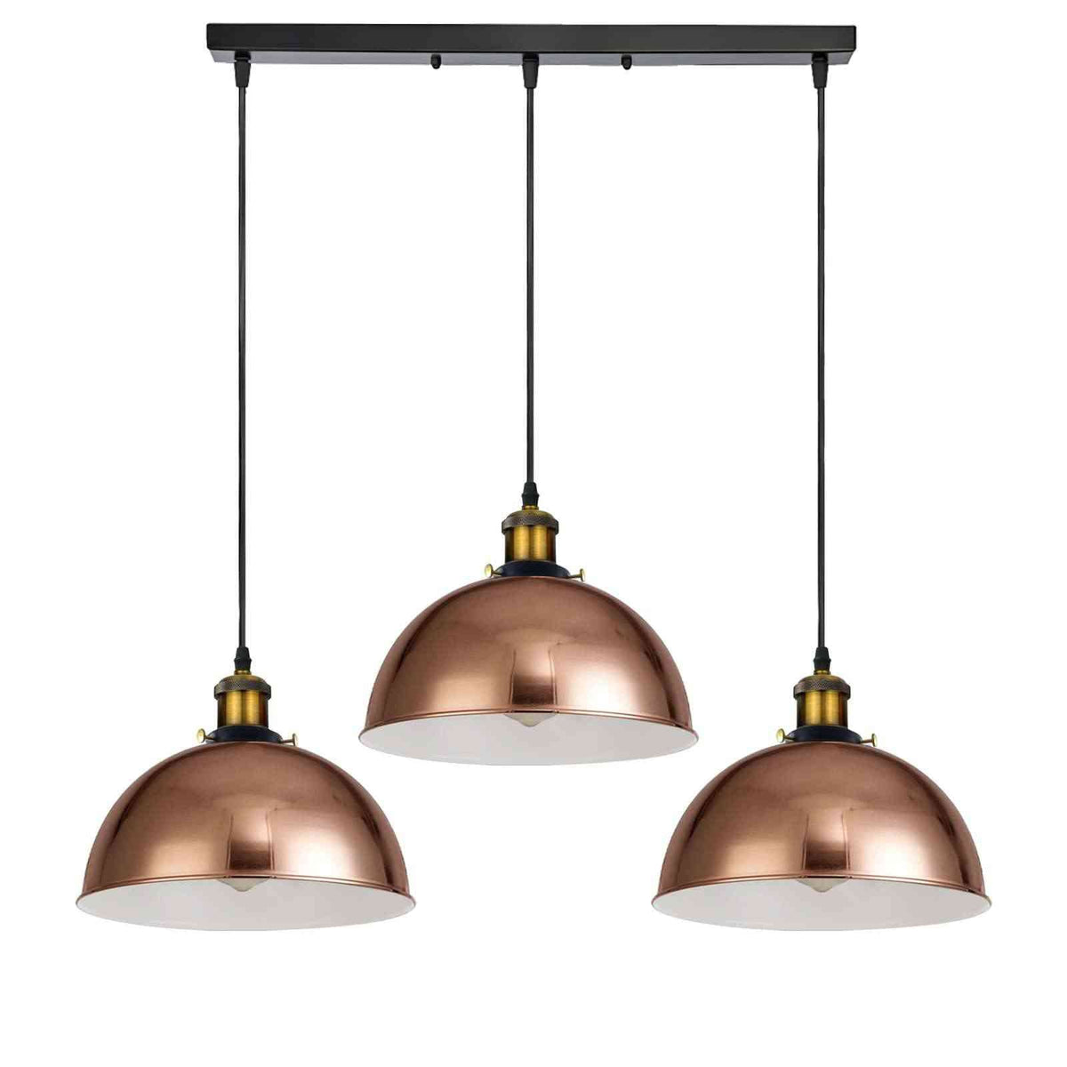 3 Way Linear Bar Pendant Metal Easy Fit Dimmable ~6796-5