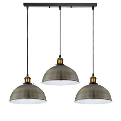 3 Way Linear Bar Pendant Metal Easy Fit Dimmable ~6796-4