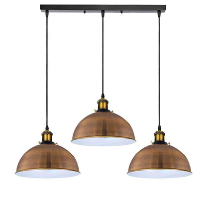 3 Way Linear Bar Pendant Metal Easy Fit Dimmable ~6796-7