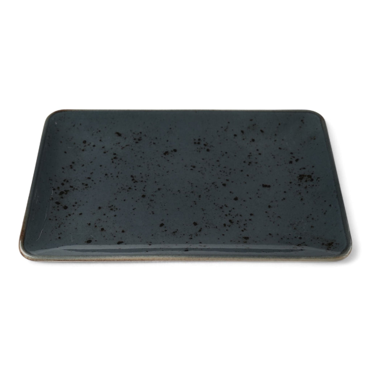 Porcelain Serving Plate – Fairlie, Forest Green – 30x20cm