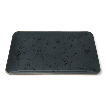 Porcelain Serving Plate – Fairlie, Forest Green – 30x20cm