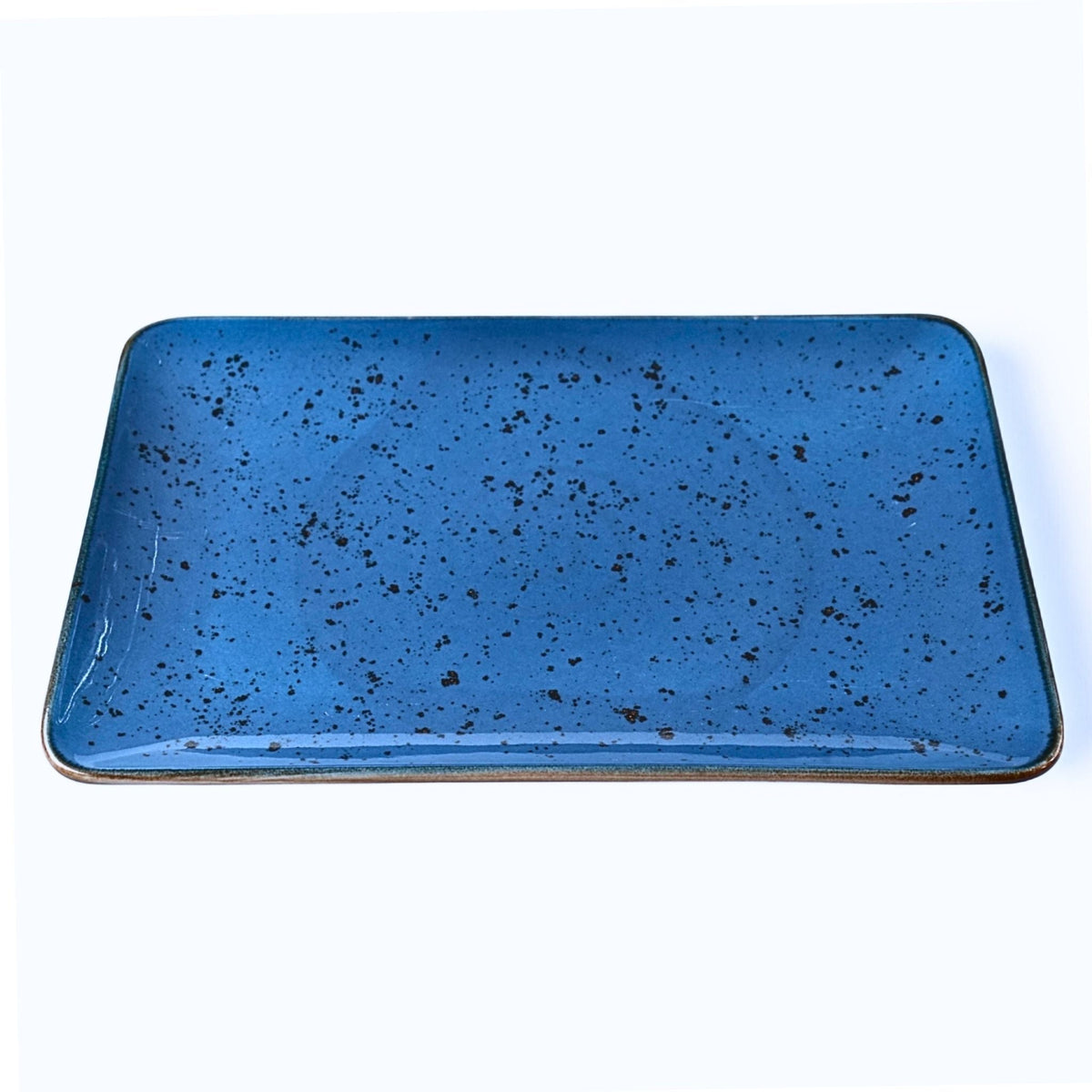 Porcelain Serving Plate – Fairlie, Blue – 30x20cm