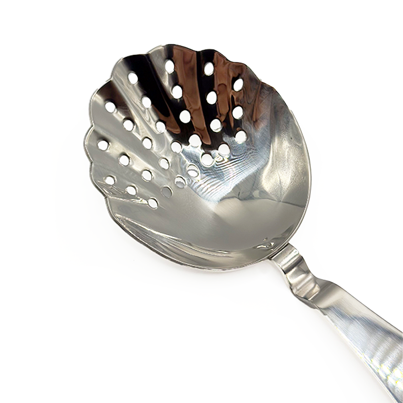 Vintage Shell Julep Cocktail Strainer