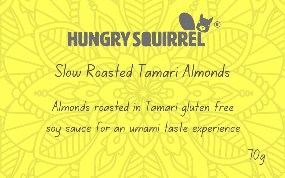 Slow Roasted Tamari Almonds 70g
