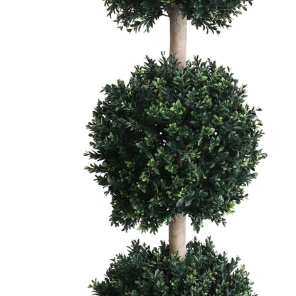 150cm UV Protected Triple Ball Topiary Tree Artificial - Premium Quality