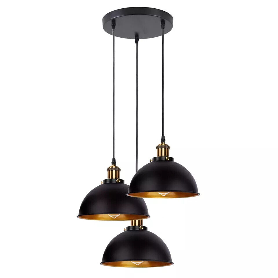 Vintage Ceiling Pendant Light Metal Lampshade Loft Hanging Retro Lamp ~  6020