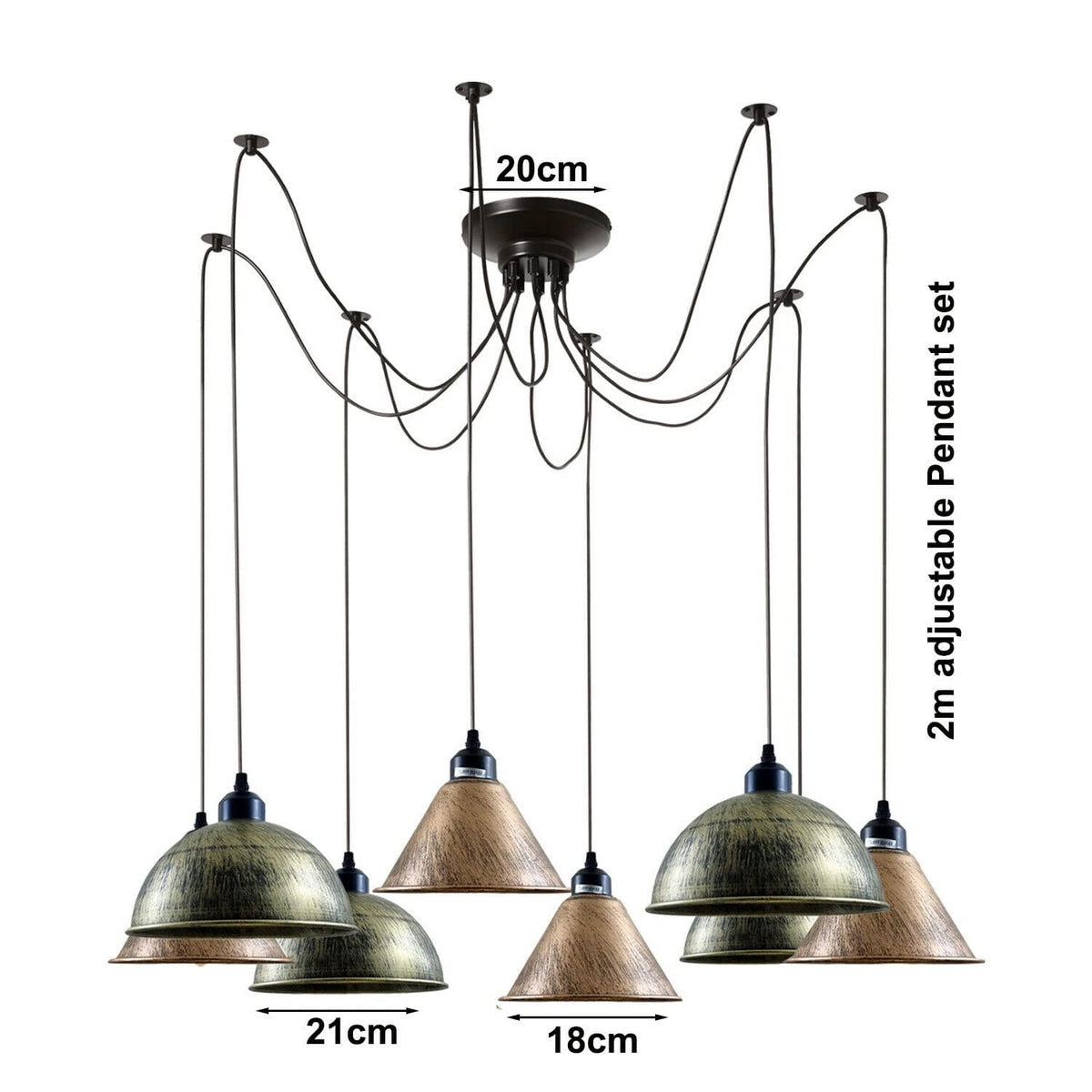 8 Head Chandelier Ceiling Lighting Fixture ~6200