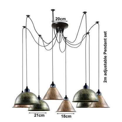 8 Head Chandelier Ceiling Lighting Fixture ~6200