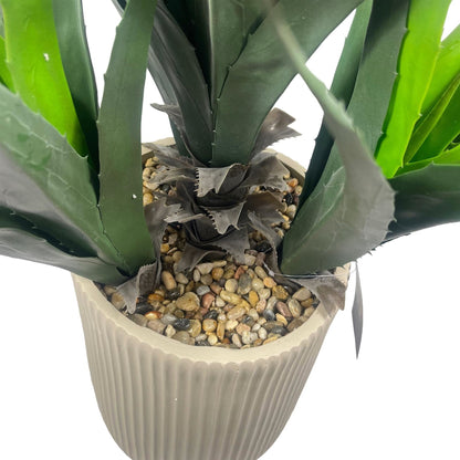 110cm Artificial Agave Tropical Display in Pot Artificial - Premium Quality