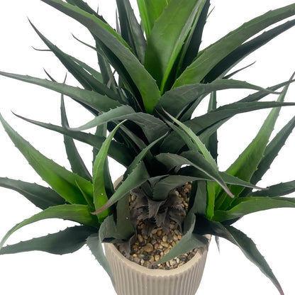 110cm Artificial Agave Tropical Display in Pot Artificial - Premium Quality