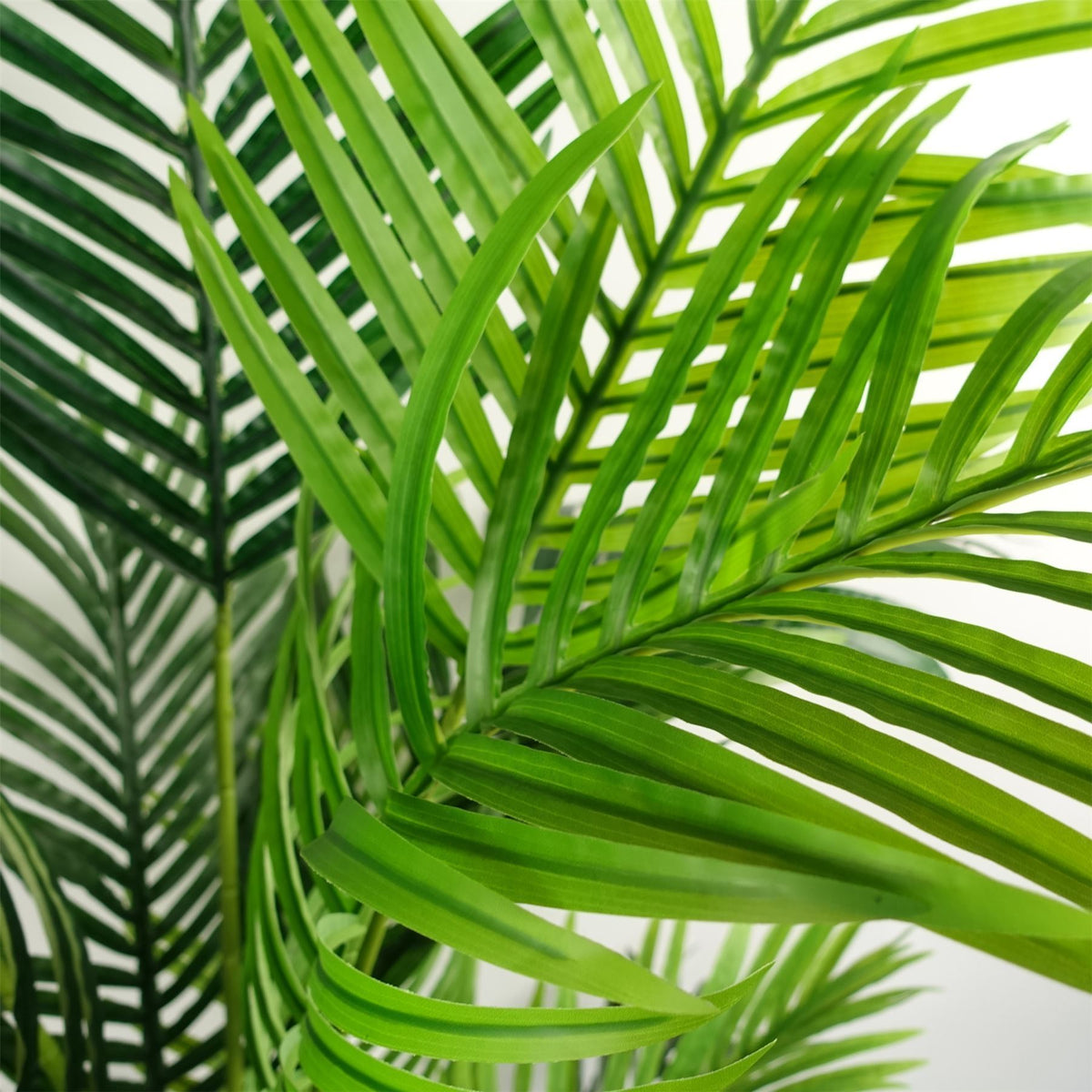 180cm Artificial Palm Tree Extra Large Gold Metal Planter - Premium Quality