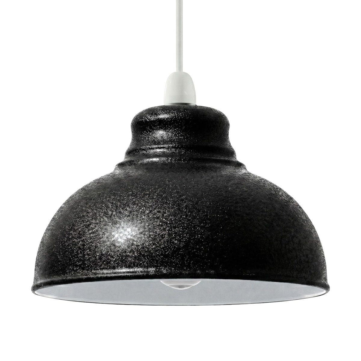 29cm Hammered Metal Lampshade ~6541-4