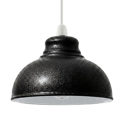 29cm Hammered Metal Lampshade ~6541-4
