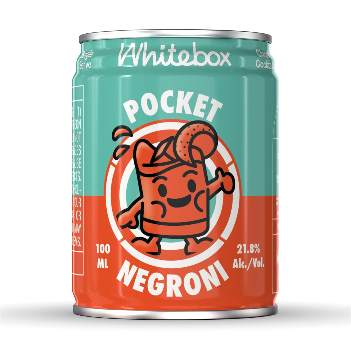 Whitebox Pocket Negroni – 12 x 100ml Ready-to-Drink Cocktails