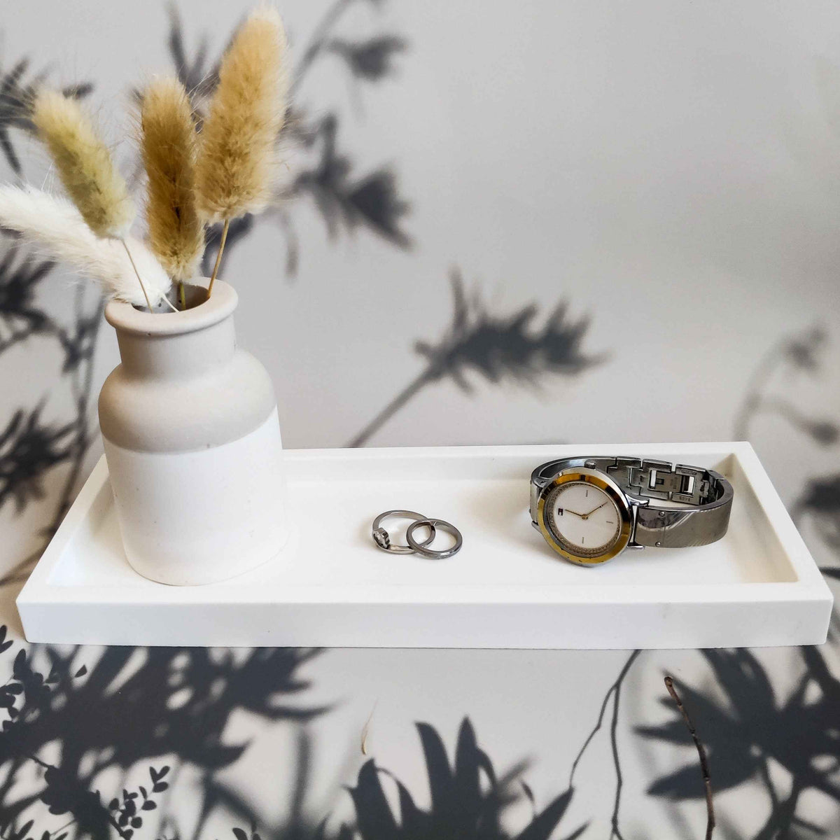 Rectangular trinket tray, display styling tray-4