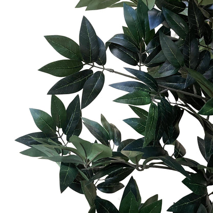 180cm Fire Retardant Lychee Ball Tree with 3774 Leaves and Natural Trunk - Premium Quality