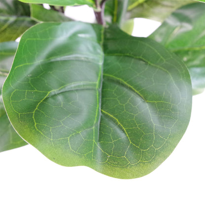 90cm Leaf Design UK Artificial Realistic Plant Fiddle Fig Tree