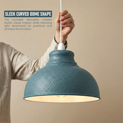 29cm Hammered Metal Lampshade ~6541-0