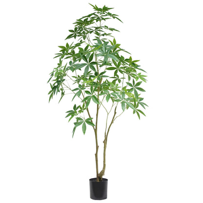210cm Artificial Money Tree Pachira Realistic Faux Tree - Premium Quality