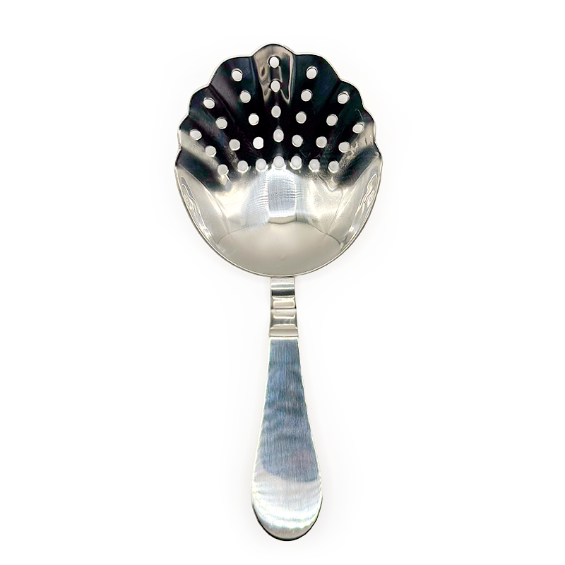 Vintage Shell Julep Cocktail Strainer