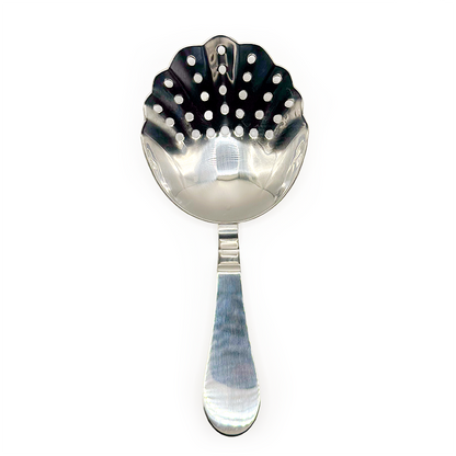 Vintage Shell Julep Cocktail Strainer