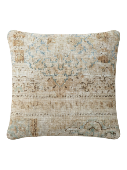 Nagin, Persian Hand-Knotted Cushion Cover - 45 × 45 cm (18" x 18")
