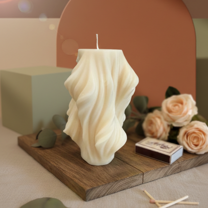 Modern Twist Candle