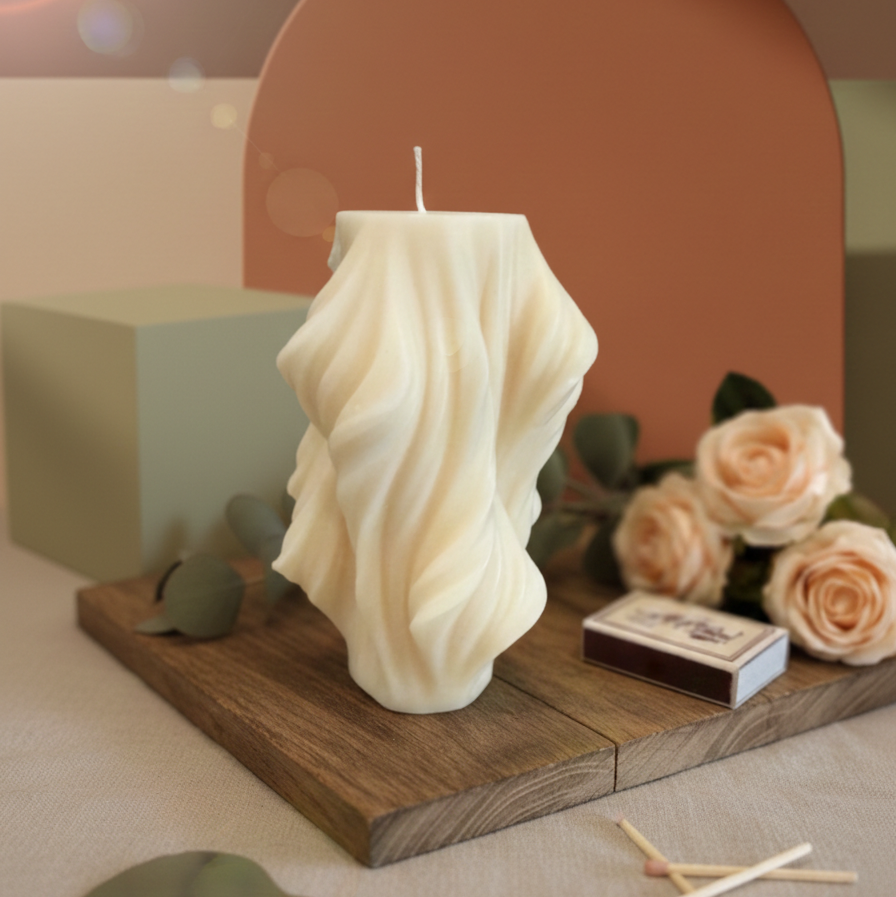Modern Twist Candle