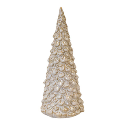 Medium Glazed Ceramic Layered Christmas Tree