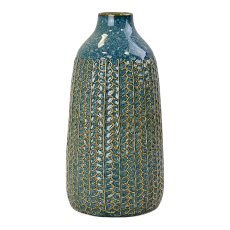 Blue Ceramic Vase